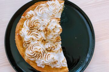 lemon meringue pie abgeflammt