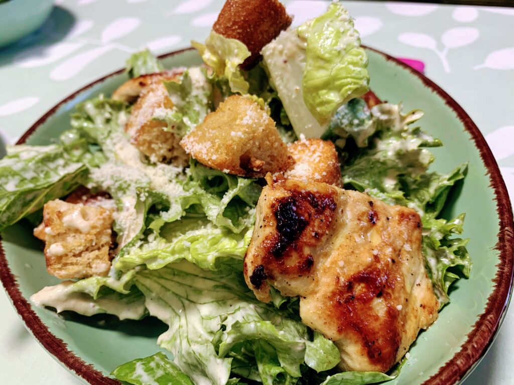 ceasar chicken salad