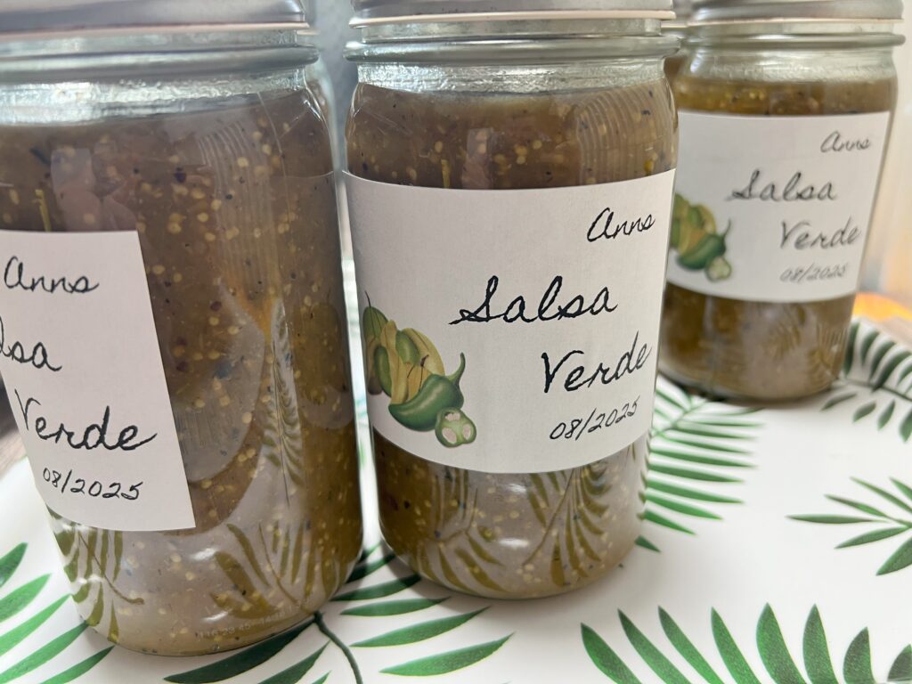 salsa mit label